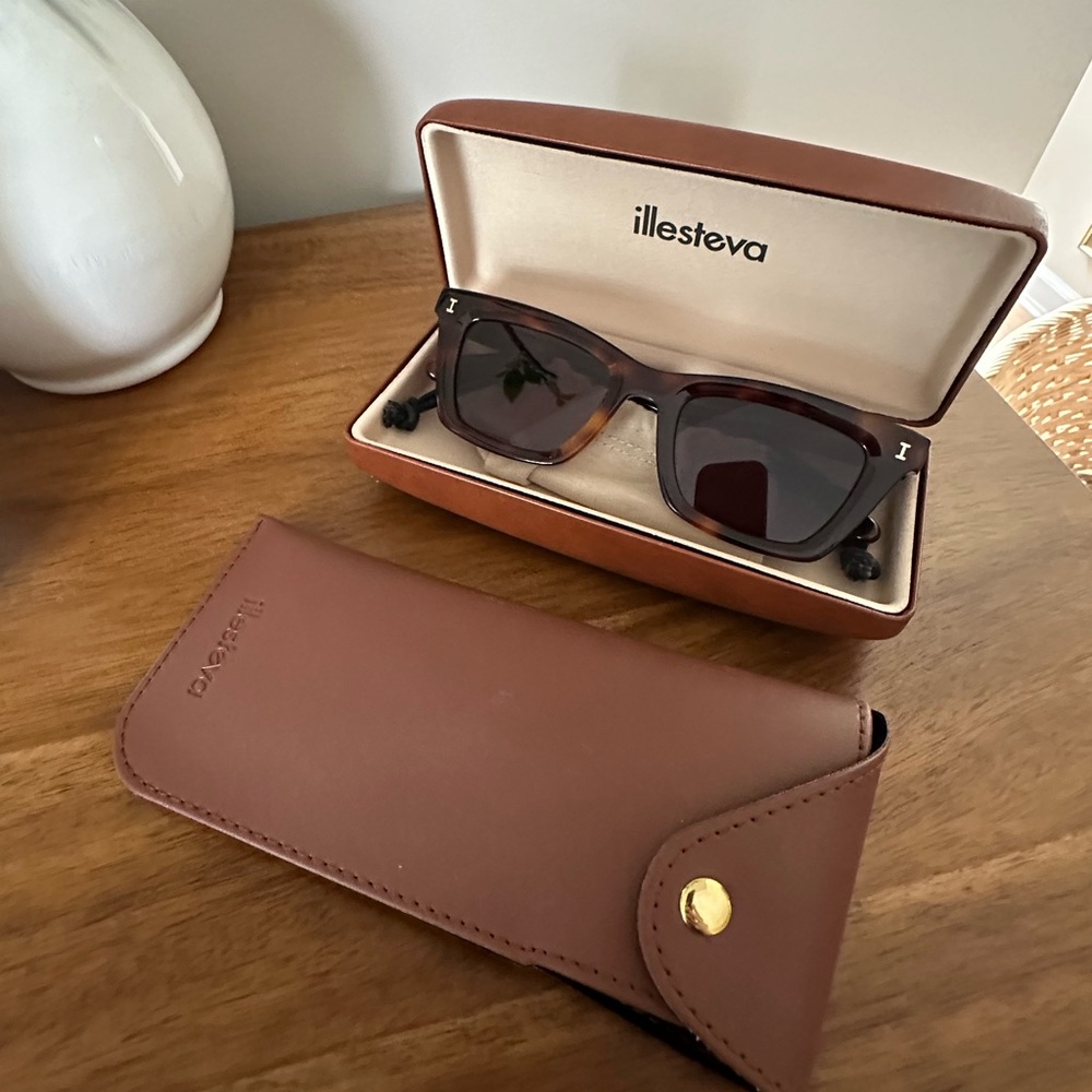 Illesteva Tortoise Shell Sunglasses